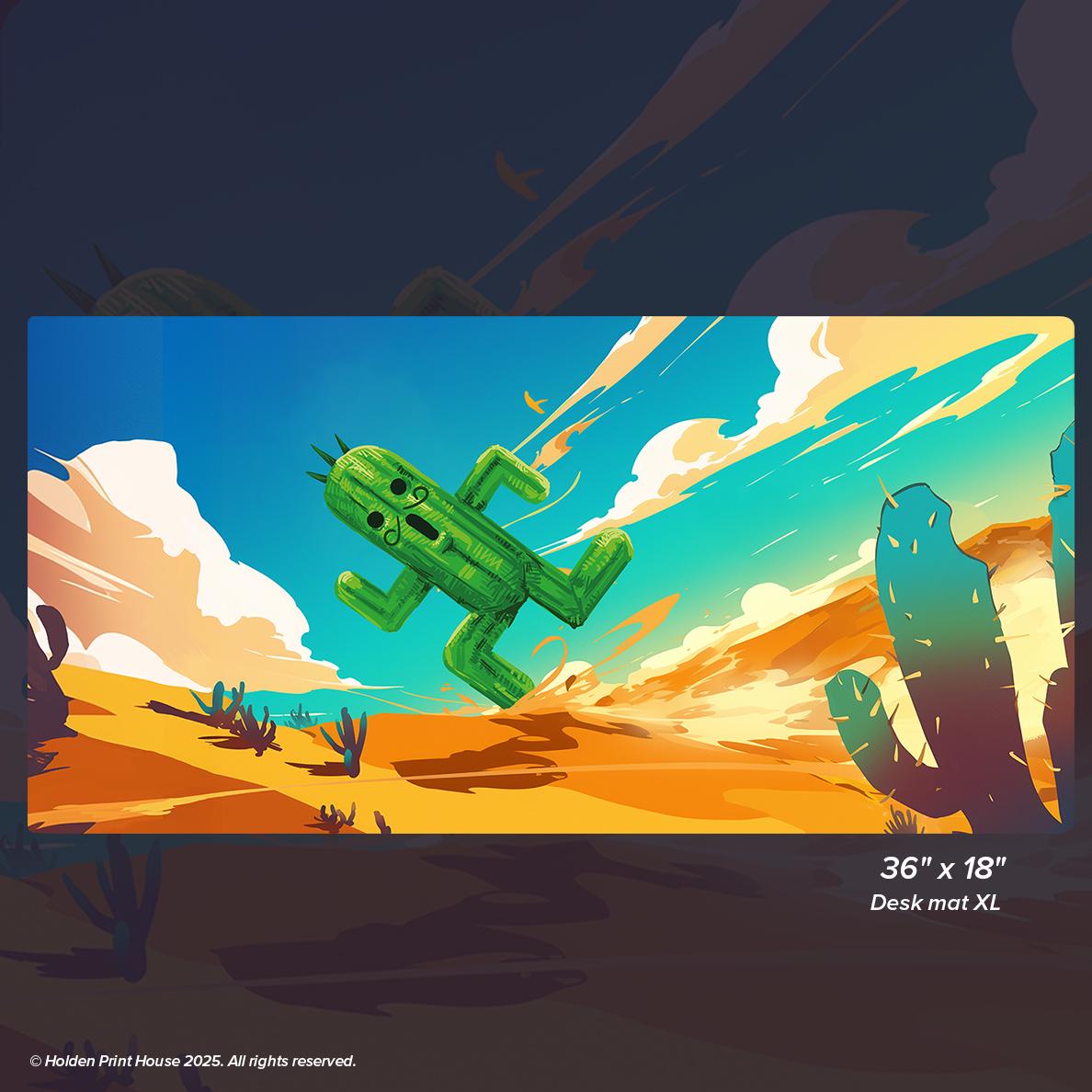 サボテンダー ファイナルファンタジー プレイマット | MTG デスク