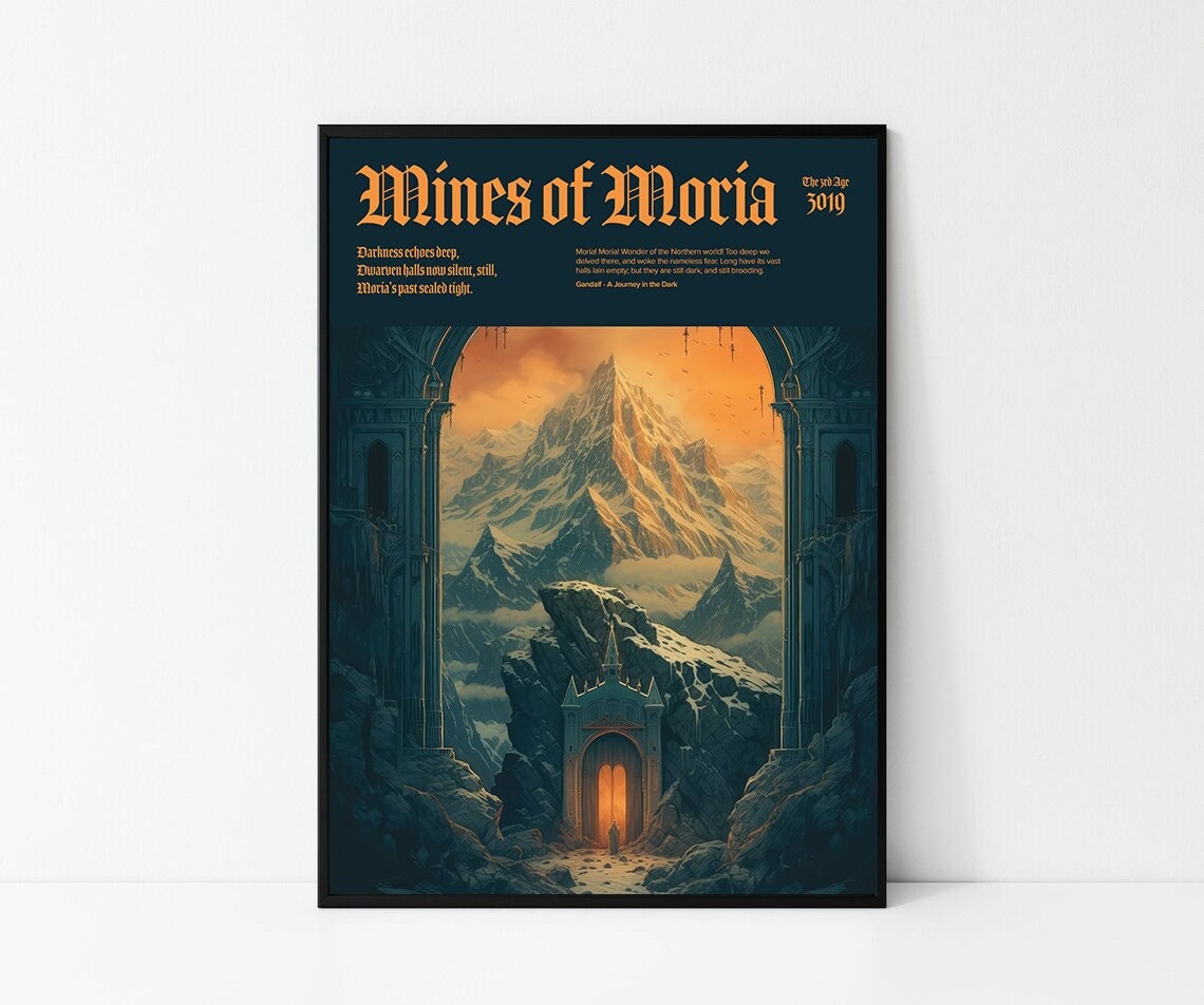 Journey In the Dark (The Mines Fo Moria-The Bridge of Khazad-Dûm