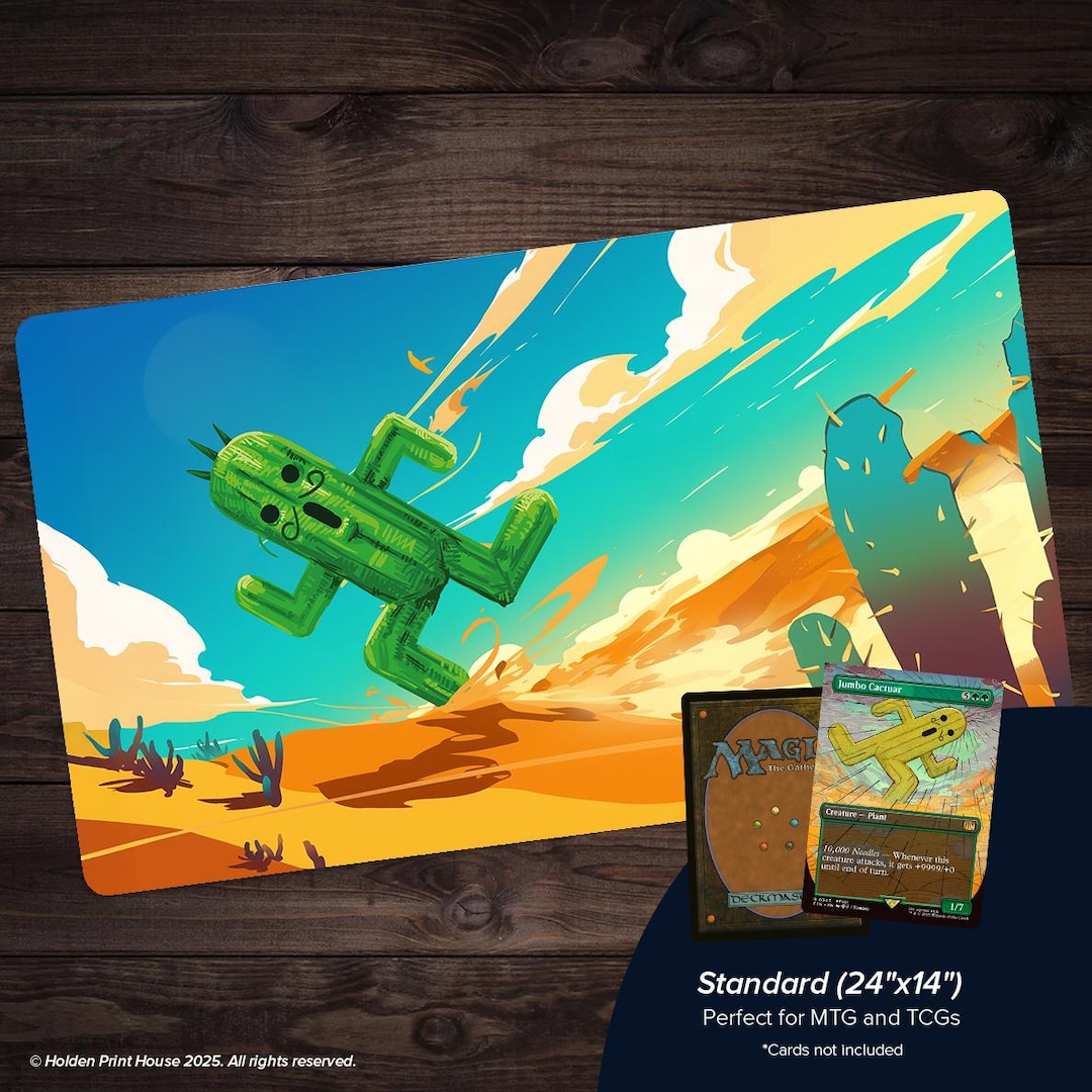 サボテンダー ファイナルファンタジー プレイマット | MTG デスク