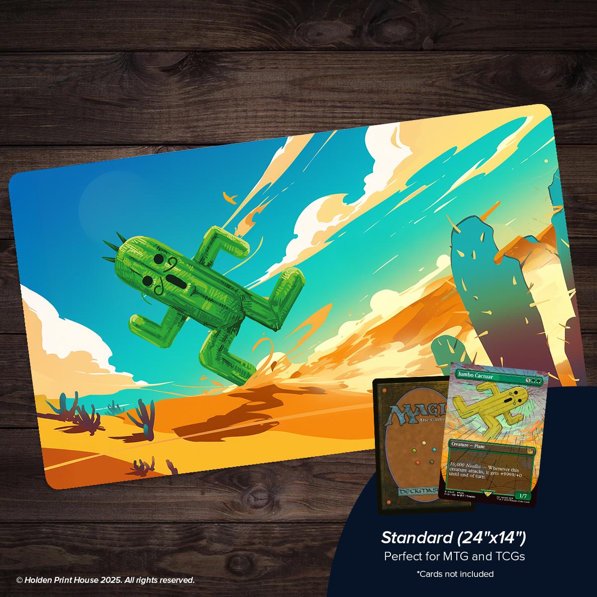 サボテンダー ファイナルファンタジー プレイマット | MTG デスク