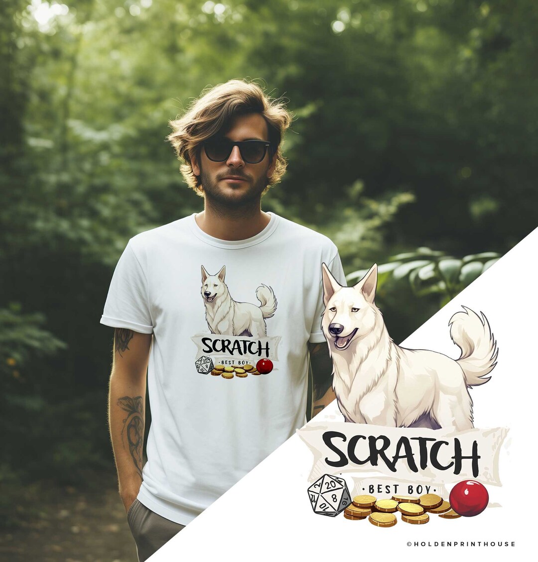 Baldur's Gate 3 'scratch' Fan Art Tee Artist Designed, BG3 T Shirt