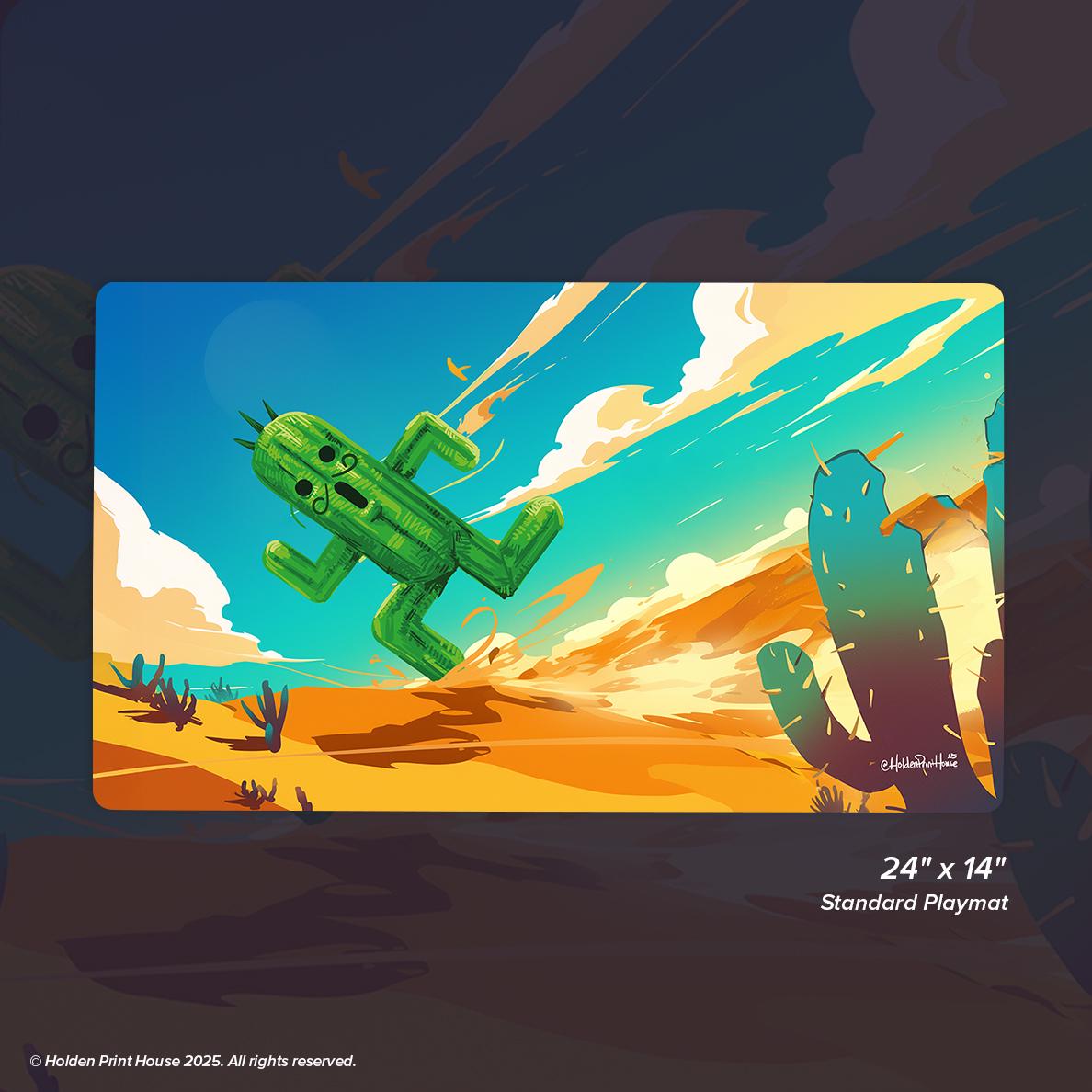 サボテンダー ファイナルファンタジー プレイマット | MTG デスク