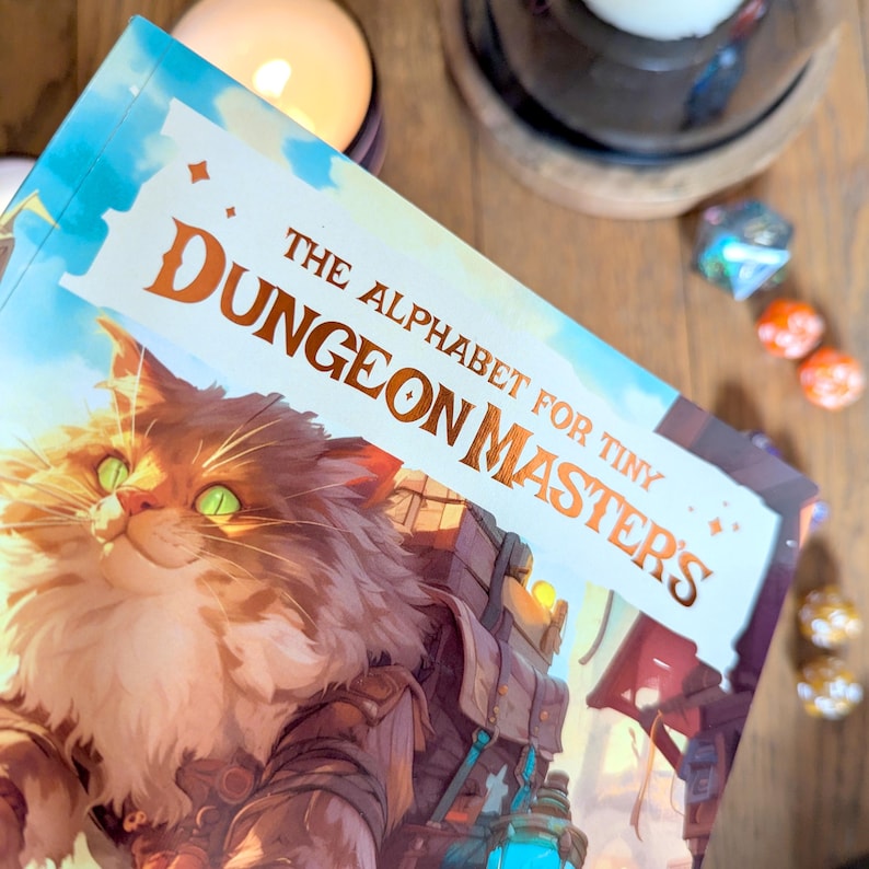 Paquete de regalo para padres geeks / Libros de ciencia ficción + DnD + ESDLA / Regalo único para baby shower / Set de aprendizaje de fantasía imagen 7