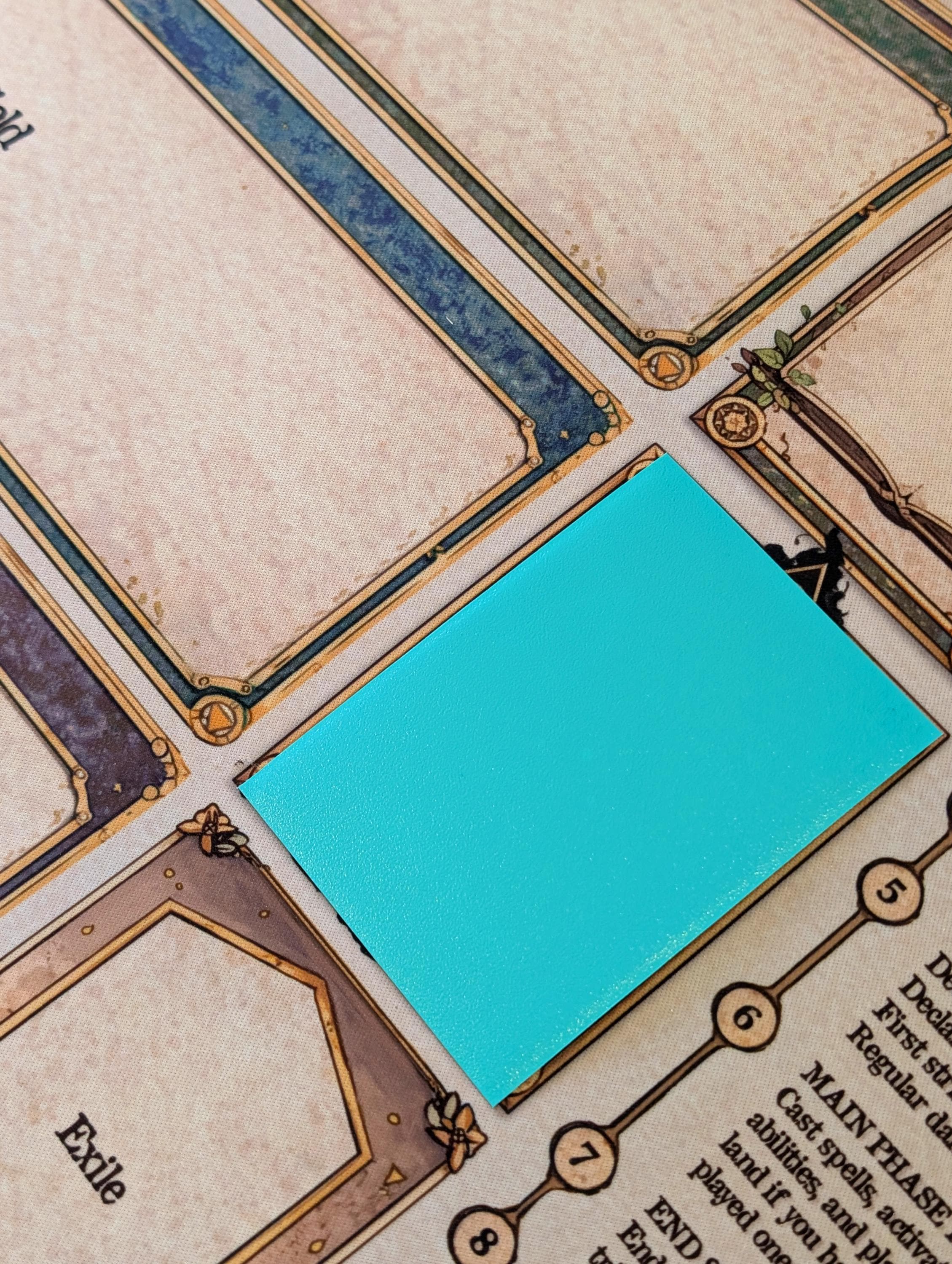 MTG Beginner Playmat | Learn to Play Magic the Gathering Mat With