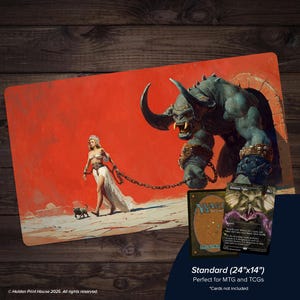 Frank Frazetta Playmat - Etsy