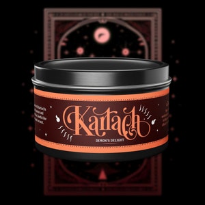 Karlach Tiefling Candle Inspired by BG3 -   Scented Soy Candle,  Baulders Gate 3, Gifts, Nerdy, Bg3 Merch,  Baldur&#39;s Dnd D N D, Anime