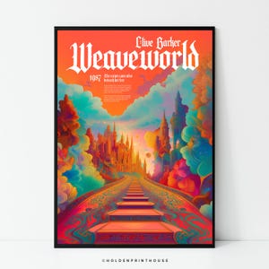Weaveworld by Clive Barker Premium Art Print - Colorful Home Decor