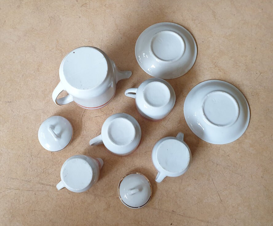 子供用おもちゃのティーサービスセット「9」、オランダミッド