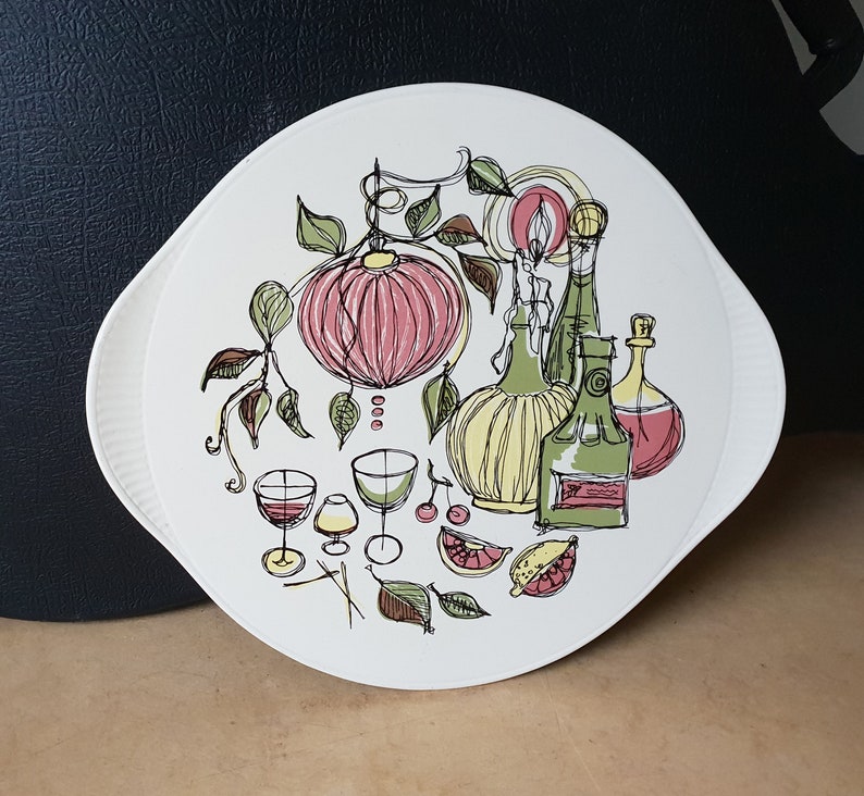 West-Germany mid-century pottery happy food design sixties ceramic cake plate Edelkeramik Gr\u00fcnstadt 2980