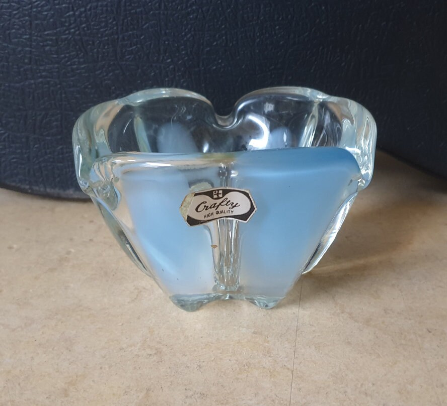 Soga Glass, 'crafty' Line, Japan: 1960/70's Heavy Encased