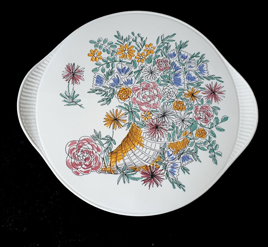 台灣＊ 国立歴史博物館 監製 大皿 柿 CATHAY STONEWARE