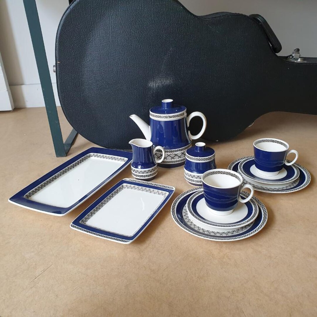 Villeroy & Boch 'saphir', Mettlach, West Germany, Abstract Ceramic