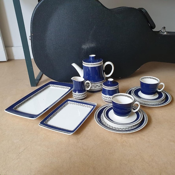 Villeroy & Boch 'saphir', Mettlach, West Germany, Abstract Ceramic