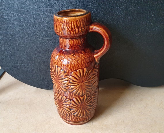Carstens Austria 4276 25 Handled West Germany Pottery Etsy