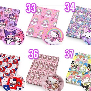 Kitty Cat Ponytail Scrub Cap, Ponytail scrub cap, kurom scrub cap, my melody scrub cap, HK and friends scrub cap image 12