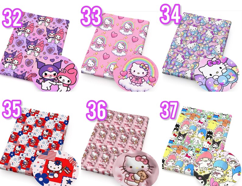 Kitty Cat Ponytail Scrub Cap, Ponytail scrub cap, kurom scrub cap, my melody scrub cap, HK and friends scrub cap image 12