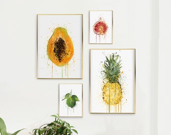 Tropical Taste Gallery Wall Set