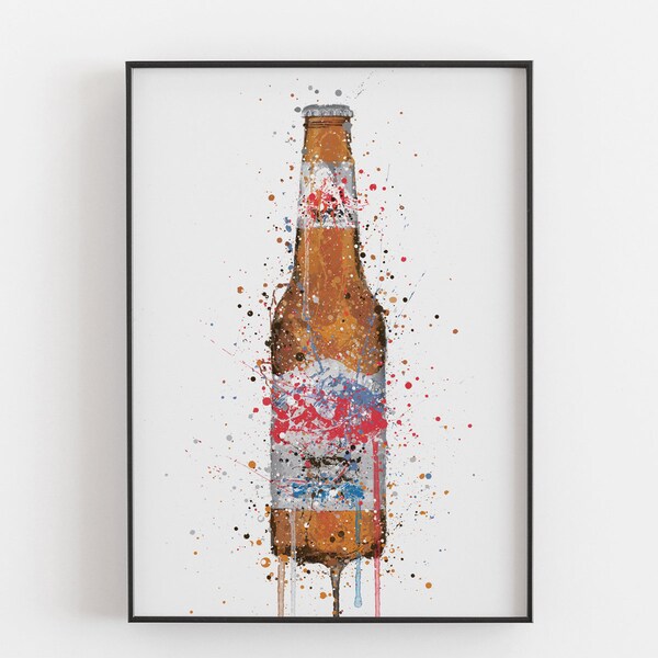Liquor Bottle Art Etsy