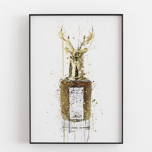 Fragrance Bottle Wall Art Print &#39;Kingdom&#39; 0657