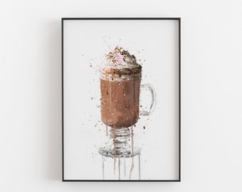 Hot Chocolate Wall Art Print 0664