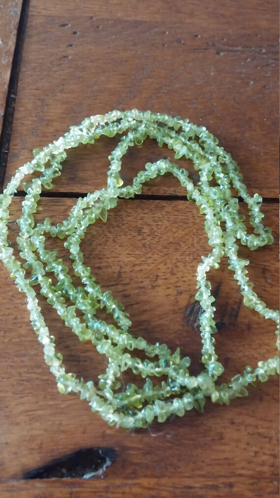 LemonLime Green Quartz Necklace Gem