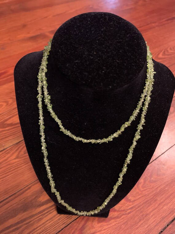 Lemon-Lime Green Quartz Necklace - image 2