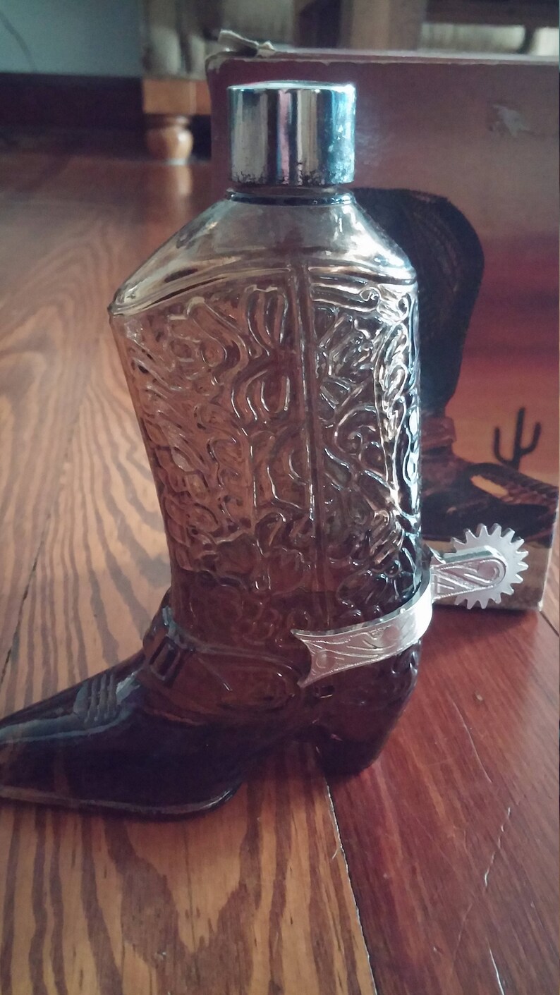 Avon Western Boot 1/3 Full of Wild Country After Shave Etsy
