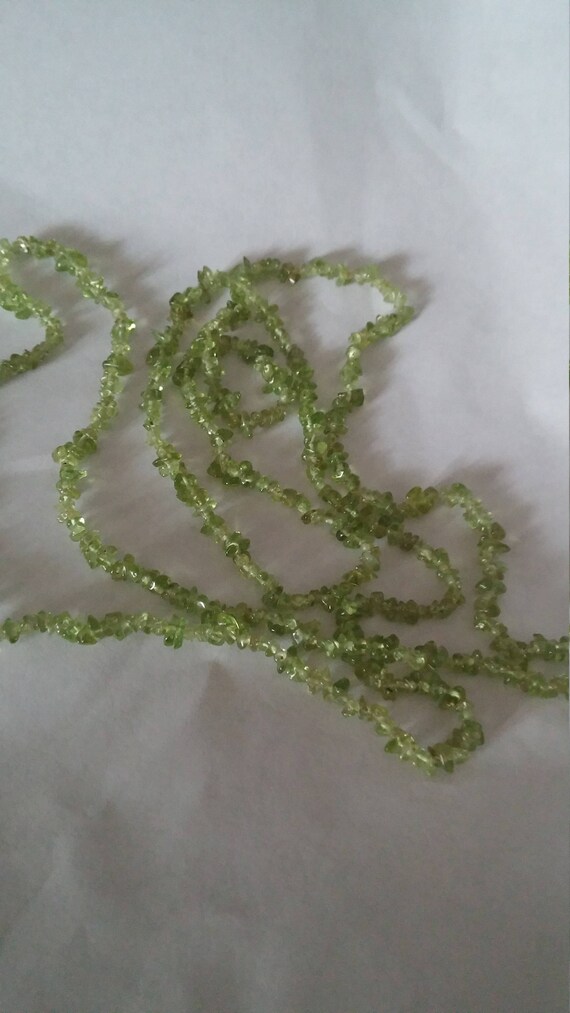 Lemon-Lime Green Quartz Necklace - image 5