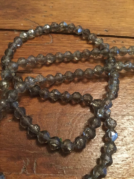 Smokey Gray Trifari Necklace - image 5