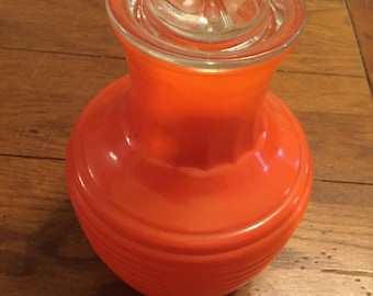 Refrigerator Glass Juice Pitcher with Lid