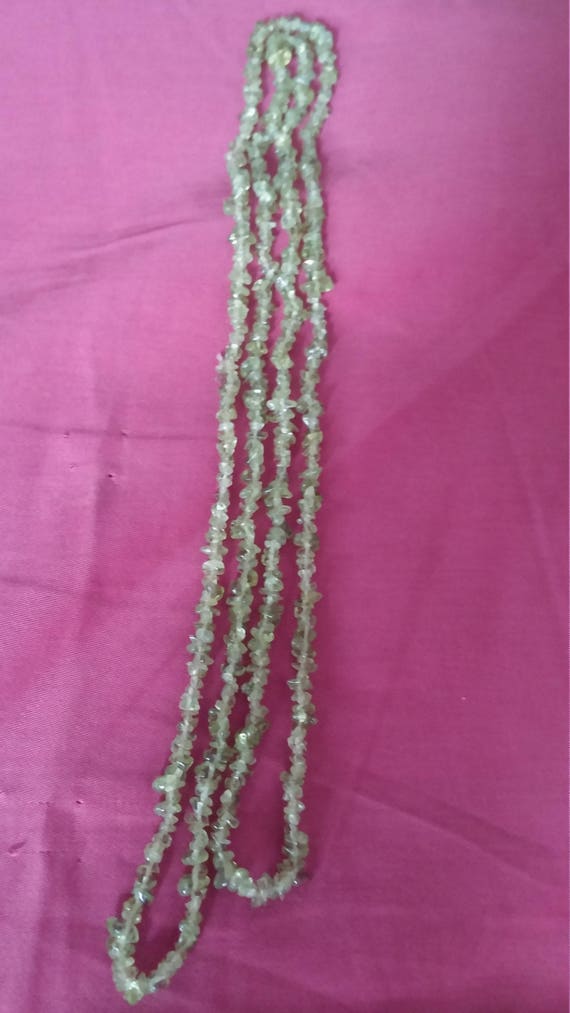 Lemon-Lime Green Quartz Necklace - image 6