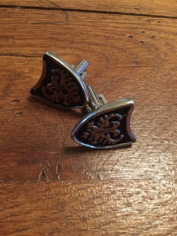 Silver Shield Cufflinks