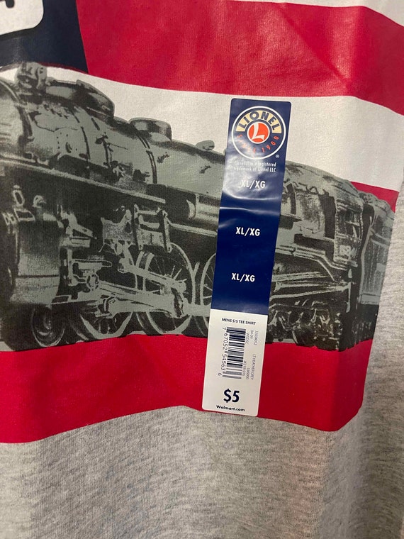 NEW Lionel Trains Adult T-Shirt XL  Grey - image 6