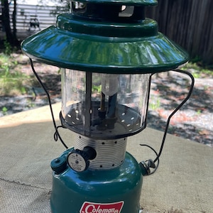 Coleman Double Mantle Lantern - Etsy