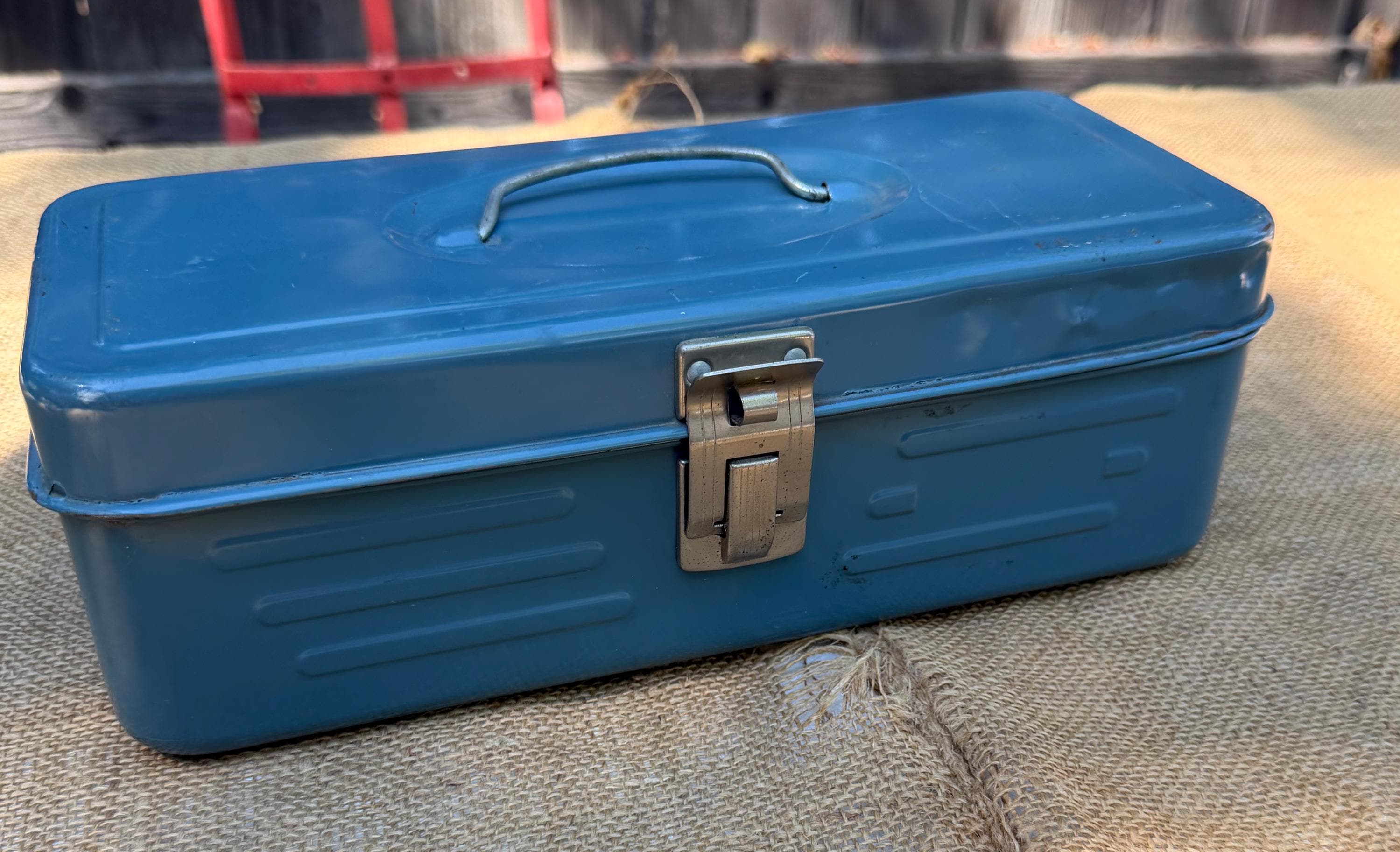 Vintage Tool Box Metal - Etsy