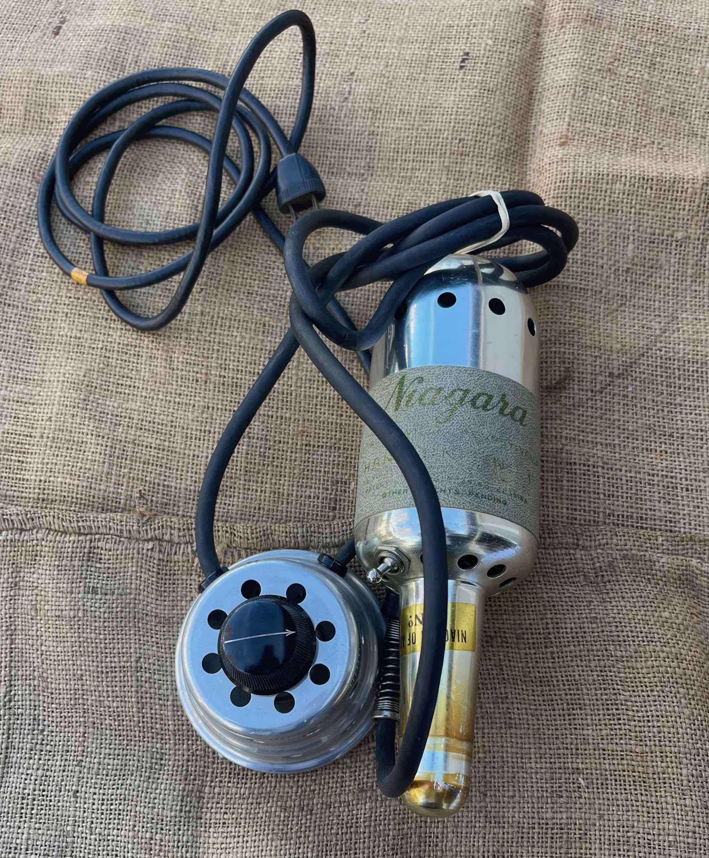 Vintage Vibrator Niagara of Adamsville Pa Hand Unit Model #1 Hand Massager  - Etsy