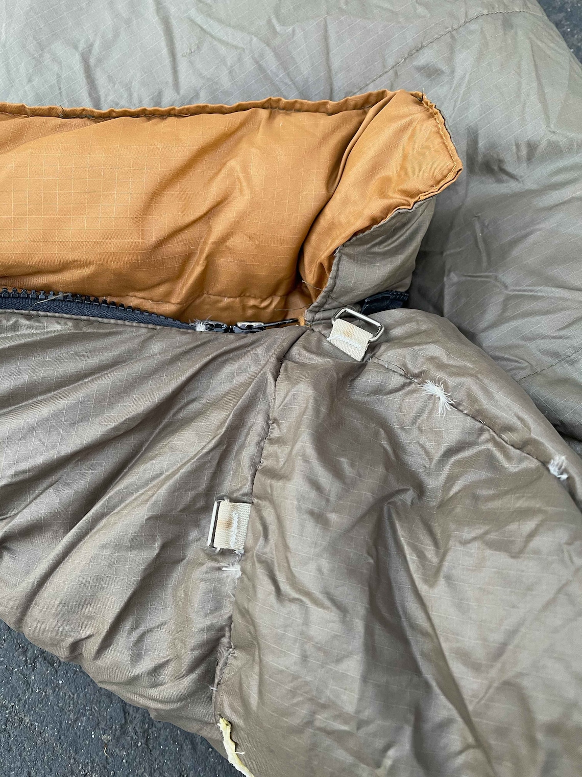 Vintage Tempco Sleeping Bag. Goose down. Etsy