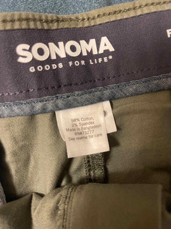 New Men’s Sonoma Flexwear Flat Front Shorts—Dusty… - image 7
