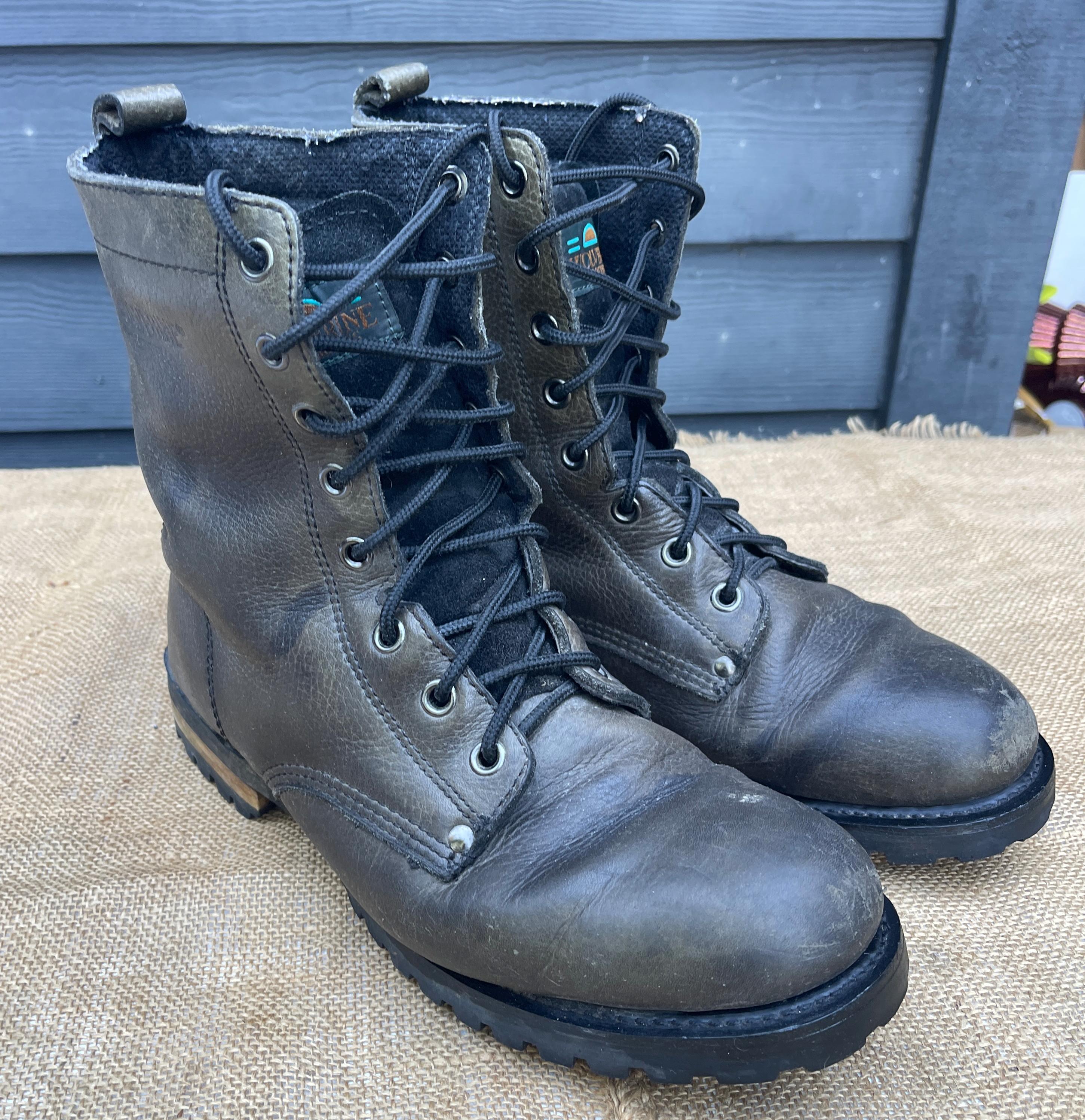 Steel Toe Mens Work Boots - Etsy display picture 2