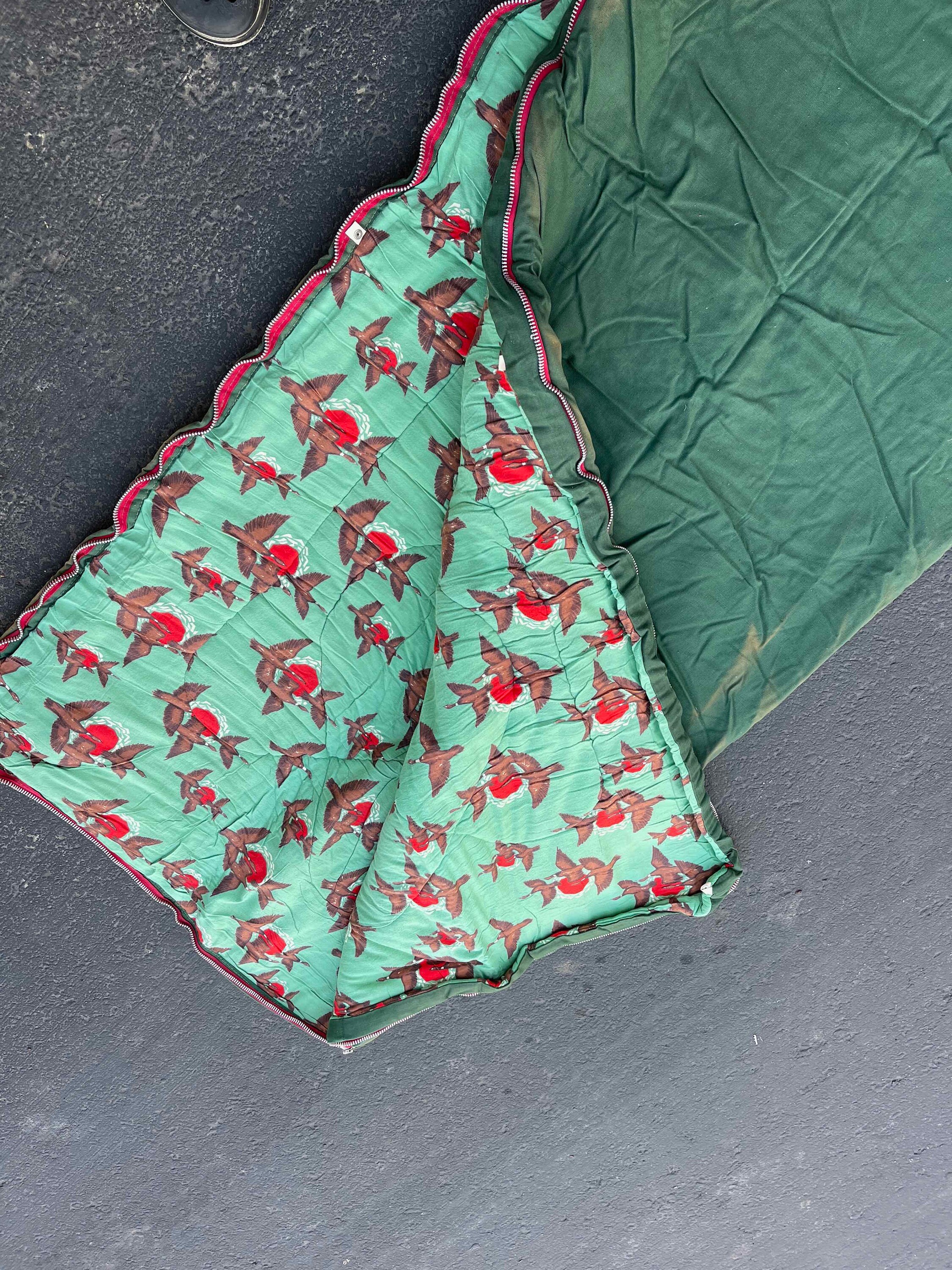 Vintage Cotton & Plaid Coleman Sleeping Bag Twin 74x29 Etsy