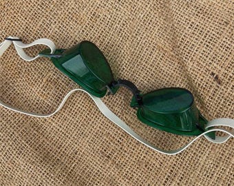 Vintage Sperti UV Eye Protection Goggles, designed to protect eyes during tanning and light therapy sessions.