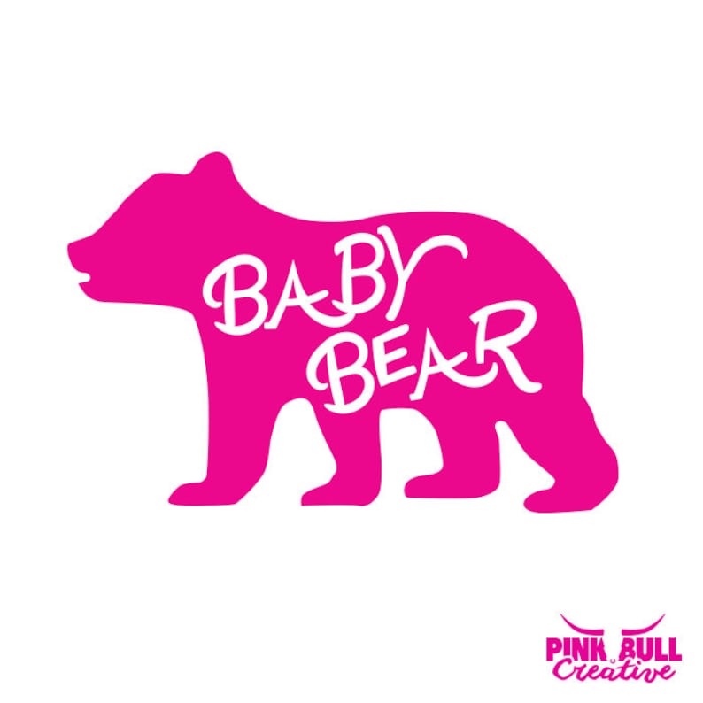 Download Baby Bear SVG cut file for Cricut or other cutting machine ...
