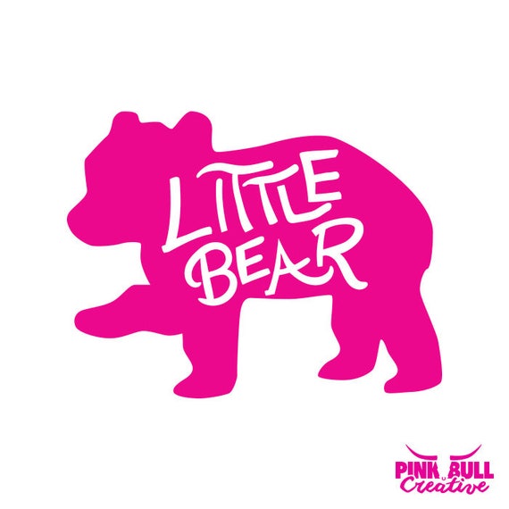 Download Little Bear SVG cut file for Cricut or other cutting ...