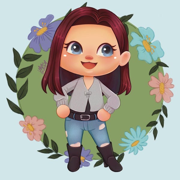 Animal Crossing Character Digital Drawing Illustration Commission-ACNH Drawing-Character Art-Profile Picture Commission