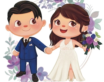Dibujo digital de pareja de Animal Crossing (encargo de ilustración) - Dibujo ACNH para dos personas - Encargo de foto de perfil