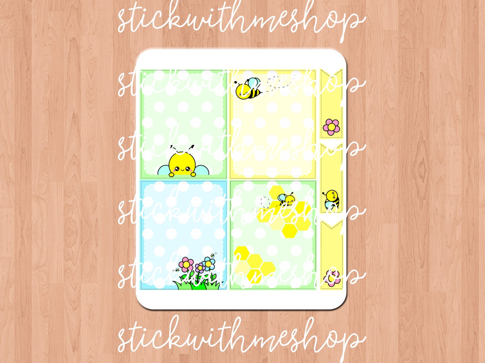 Busy Bees deluxe 6page Planner Kit Etsy