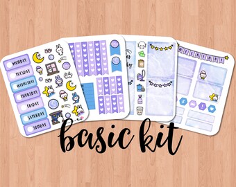 Under the Same Starry Sky - BASIC Planner Kit (4 pages)