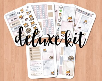 Your Paw (Shiba) - DELUXE planner kit (6 pages)