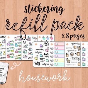 Apportez le pack de recharge Housework - stickeRING (8 mini-feuilles)