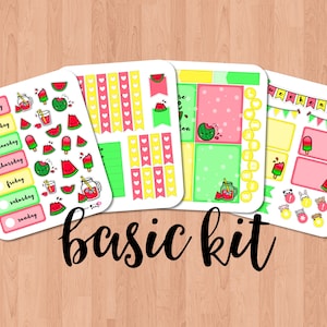 Uno in un melone (BASIC) Kit di pianificazione di 4 pagine
